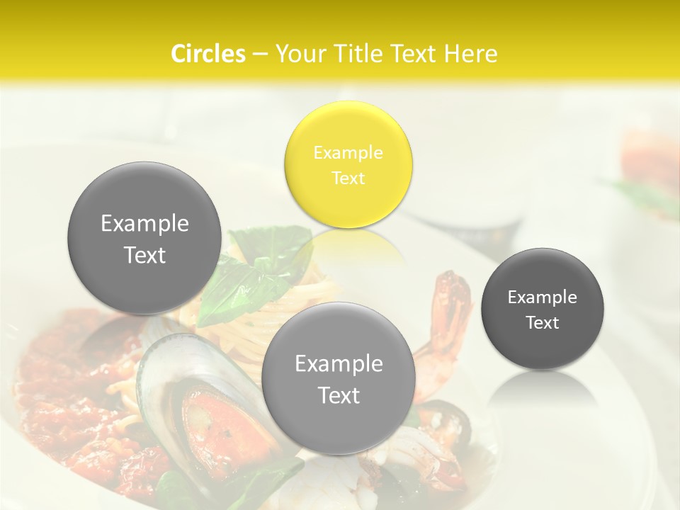 Bowl Noodles Sauce PowerPoint Template