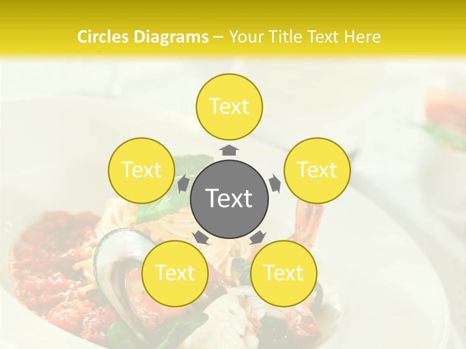 Bowl Noodles Sauce PowerPoint Template