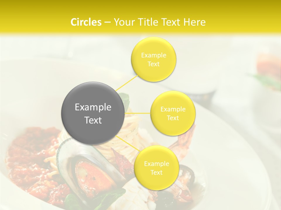 Bowl Noodles Sauce PowerPoint Template