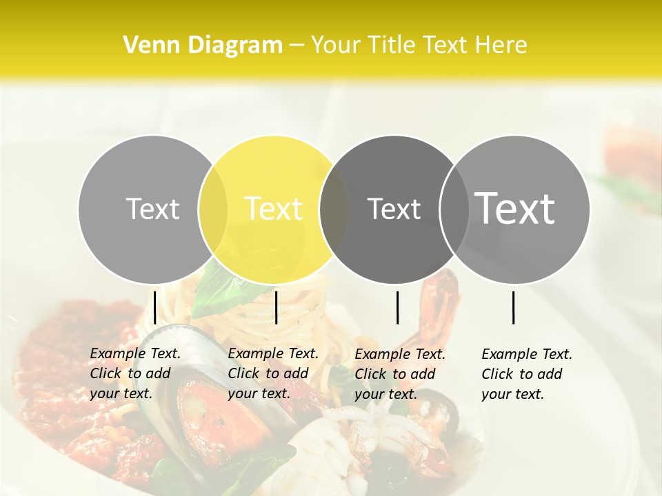 Bowl Noodles Sauce PowerPoint Template