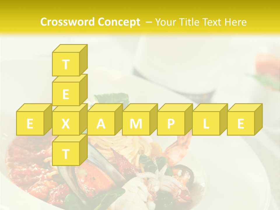 Bowl Noodles Sauce PowerPoint Template