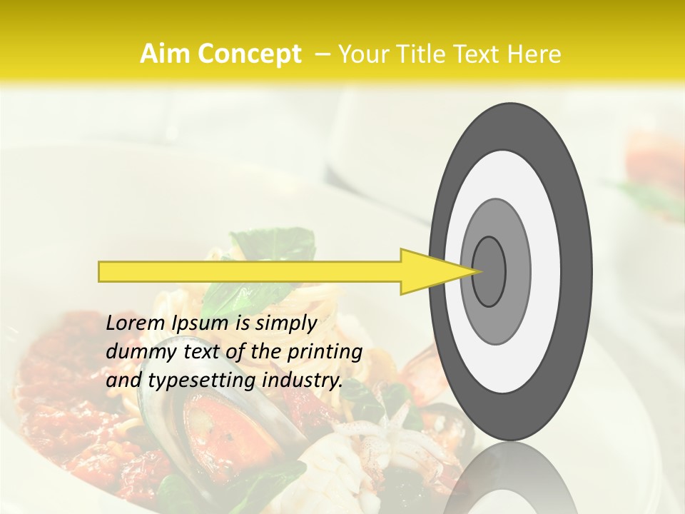 Bowl Noodles Sauce PowerPoint Template