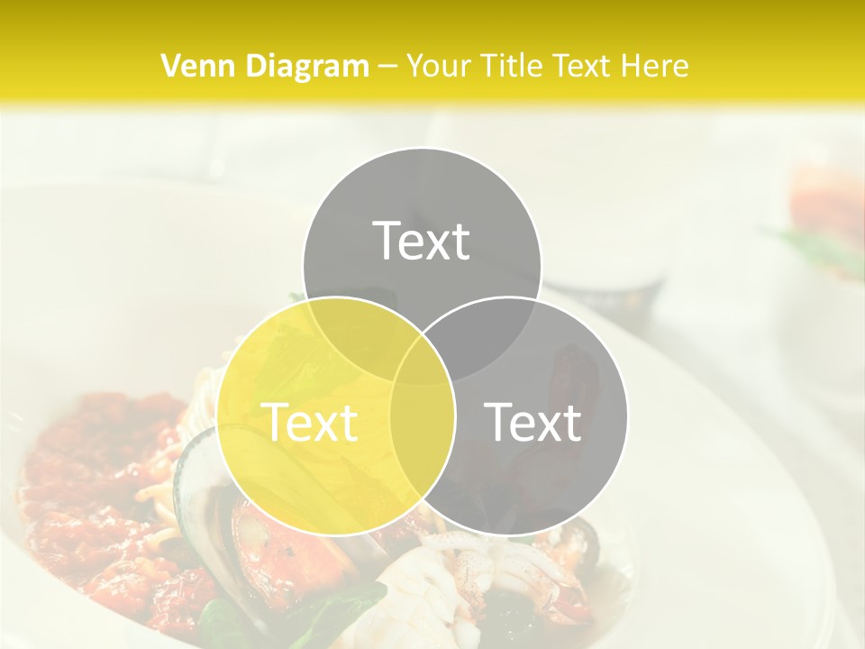 Bowl Noodles Sauce PowerPoint Template