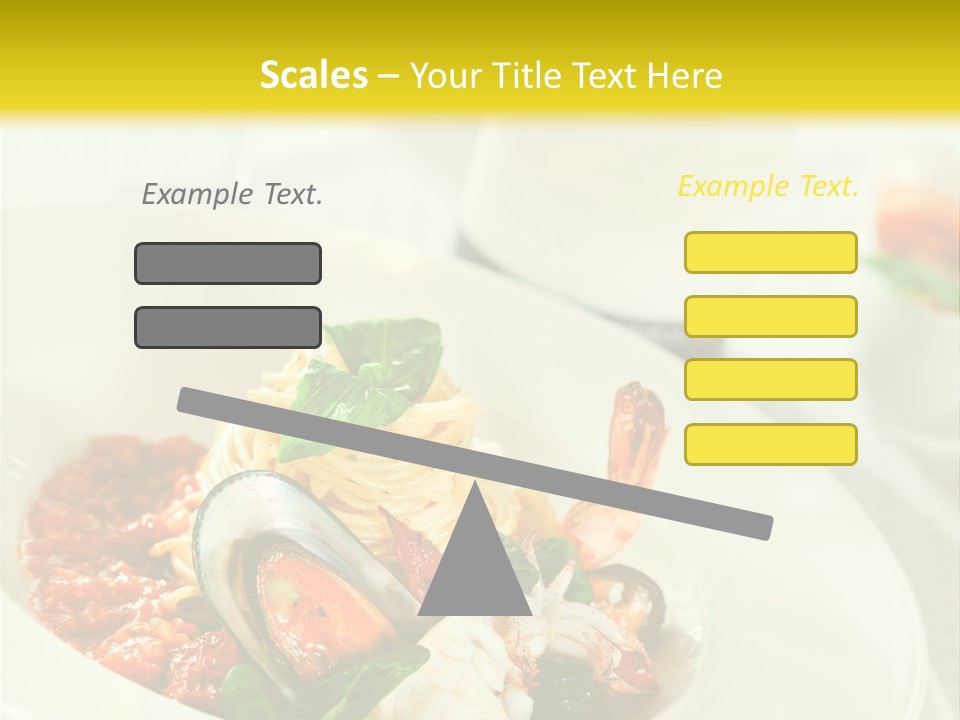 Bowl Noodles Sauce PowerPoint Template