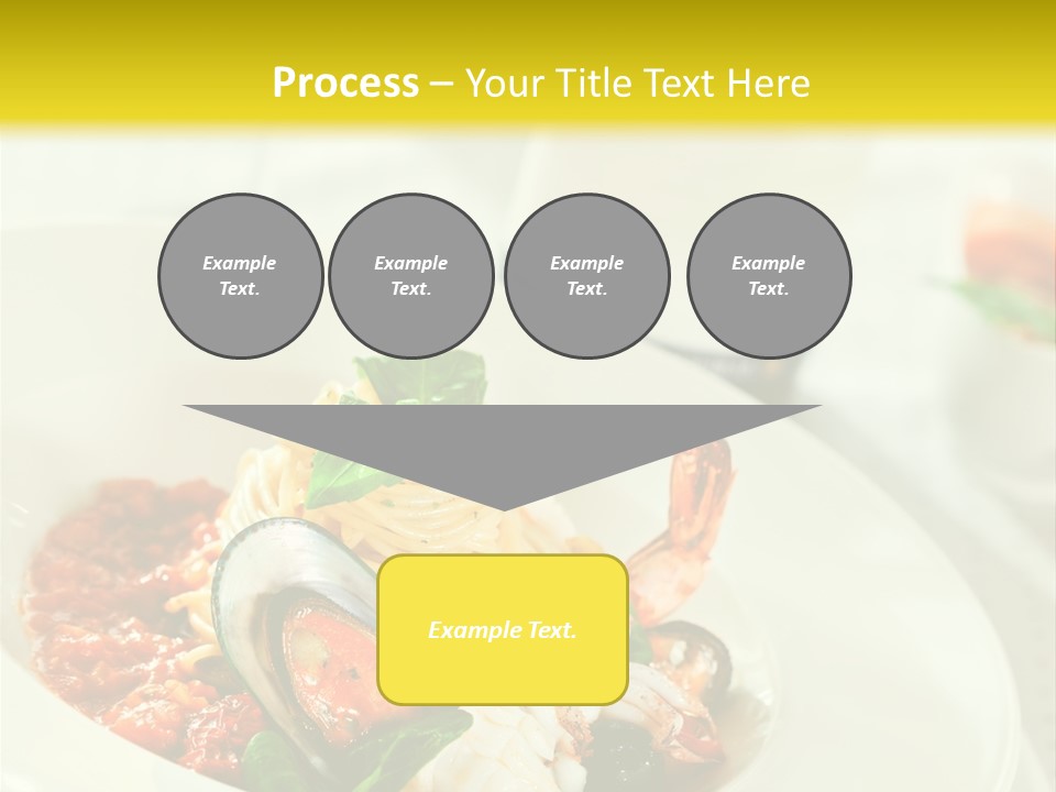 Bowl Noodles Sauce PowerPoint Template