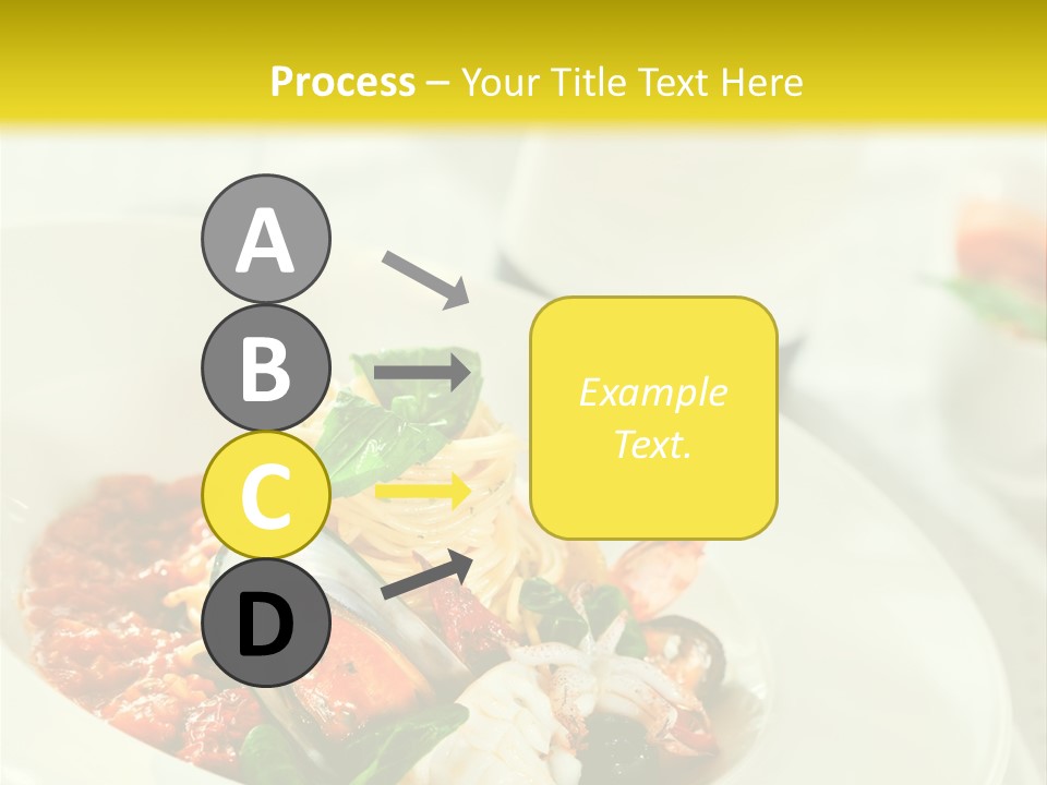 Bowl Noodles Sauce PowerPoint Template