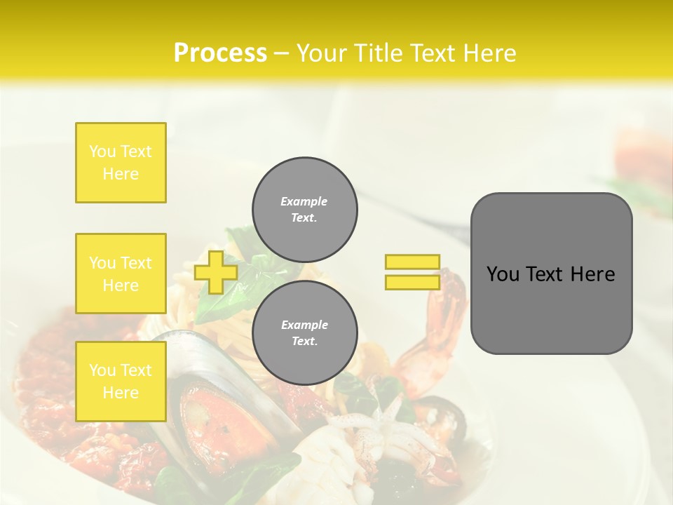 Bowl Noodles Sauce PowerPoint Template