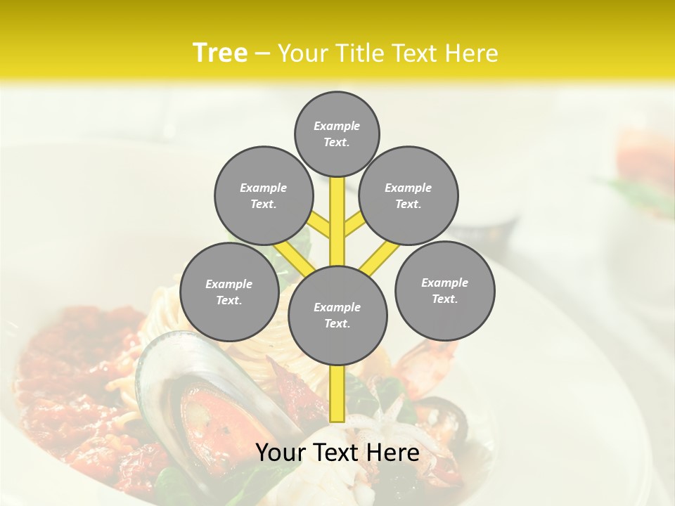 Bowl Noodles Sauce PowerPoint Template