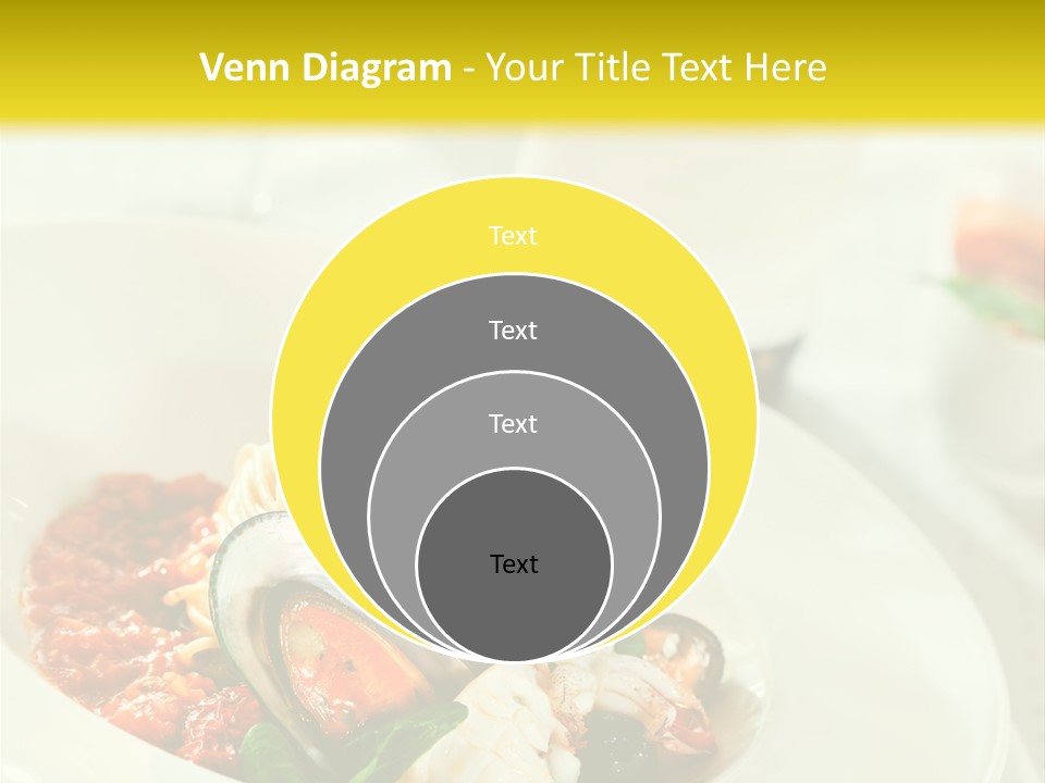 Bowl Noodles Sauce PowerPoint Template
