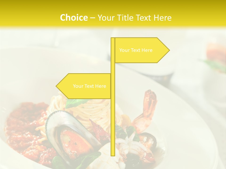 Bowl Noodles Sauce PowerPoint Template