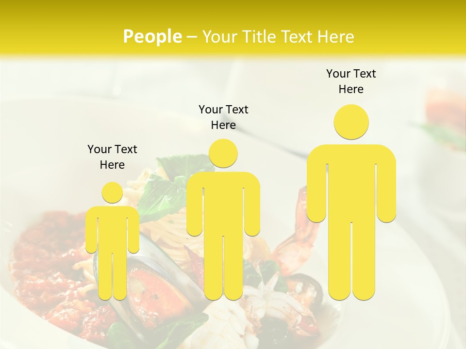 Bowl Noodles Sauce PowerPoint Template