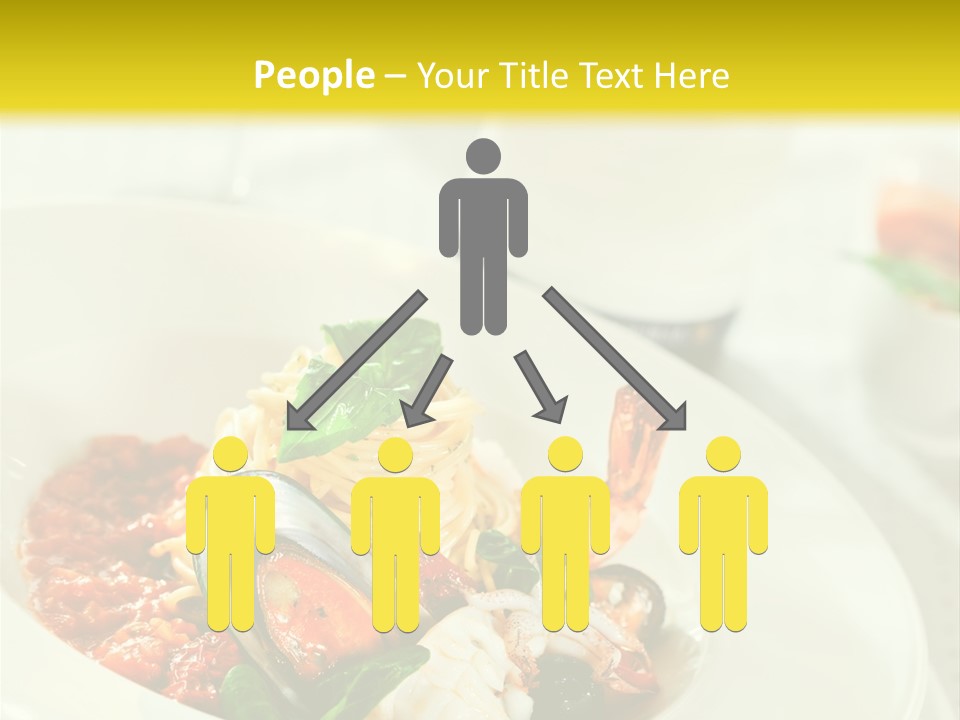 Bowl Noodles Sauce PowerPoint Template