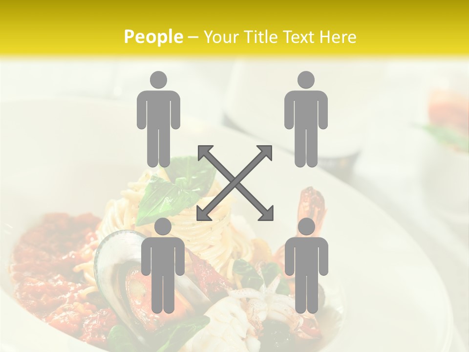 Bowl Noodles Sauce PowerPoint Template