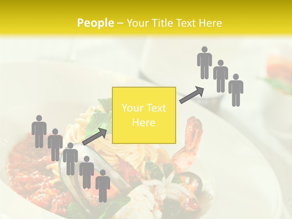 Bowl Noodles Sauce PowerPoint Template