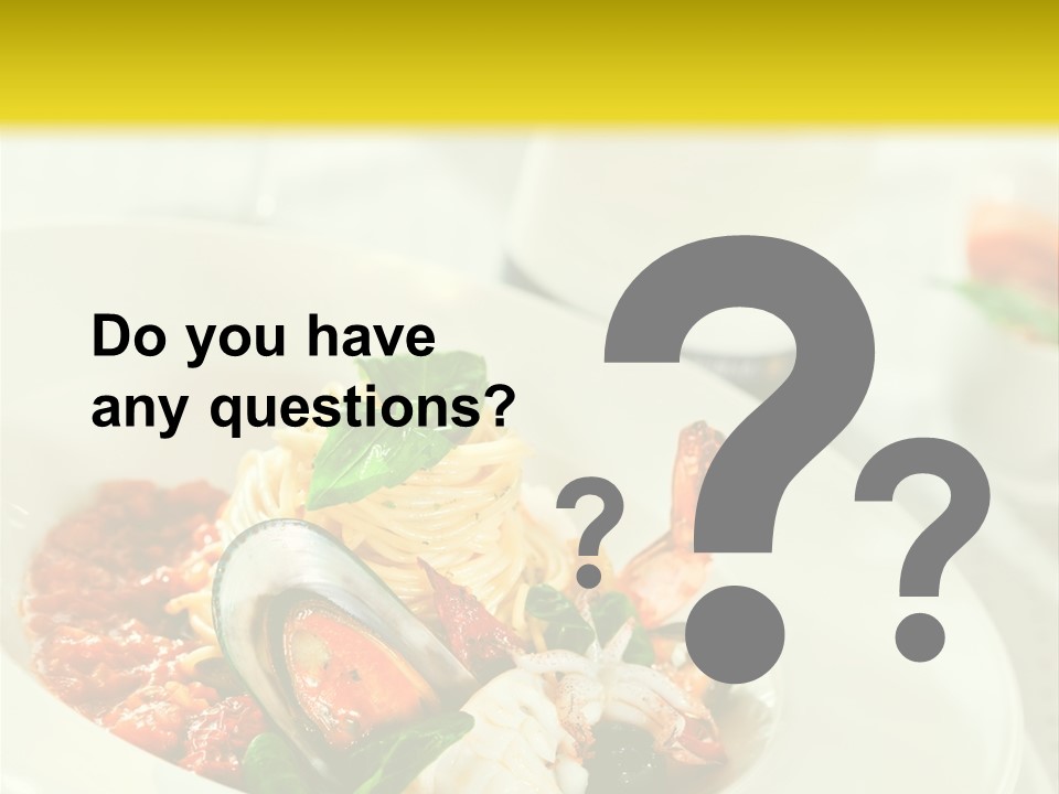 Bowl Noodles Sauce PowerPoint Template