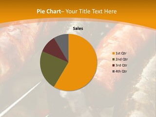 Barbeque Sausage Nutrition PowerPoint Template