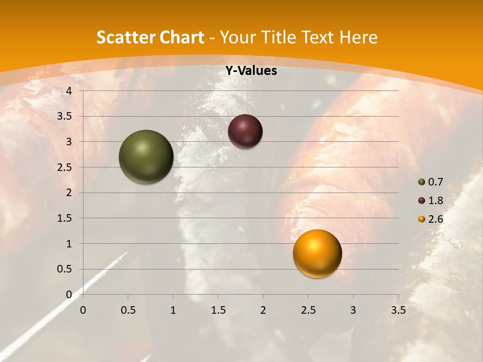 Barbeque Sausage Nutrition PowerPoint Template