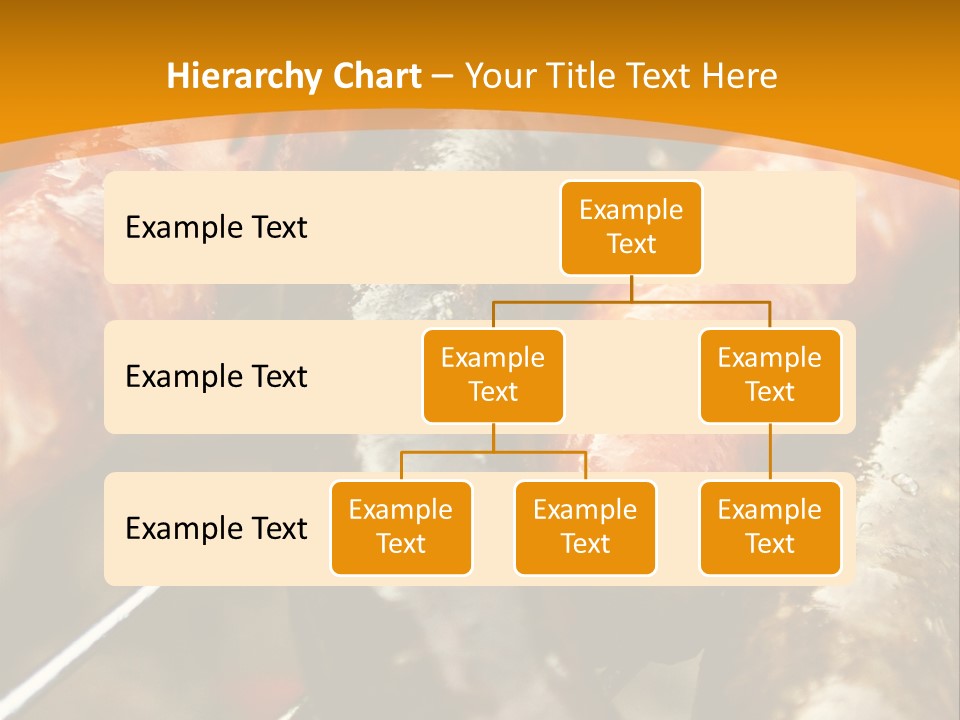 Barbeque Sausage Nutrition PowerPoint Template
