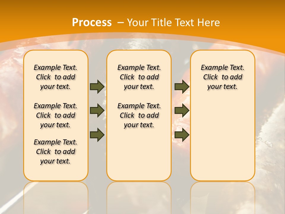 Barbeque Sausage Nutrition PowerPoint Template