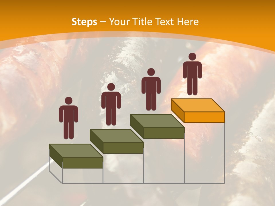 Barbeque Sausage Nutrition PowerPoint Template