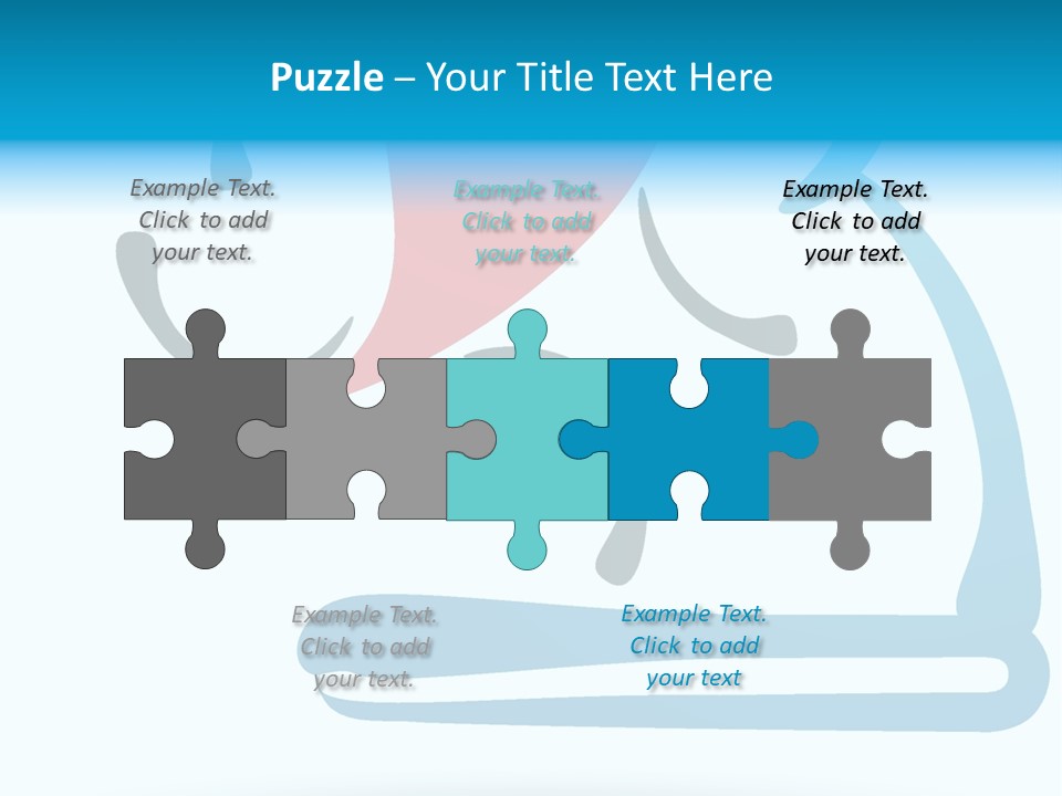 Body Heart Gymnasium PowerPoint Template