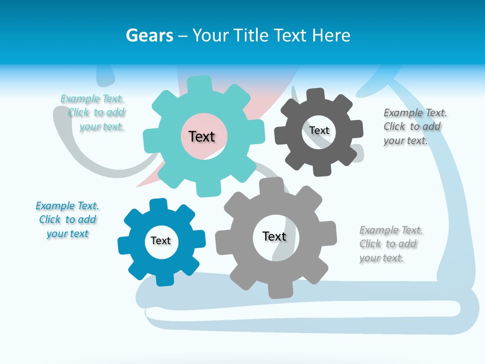 Body Heart Gymnasium PowerPoint Template