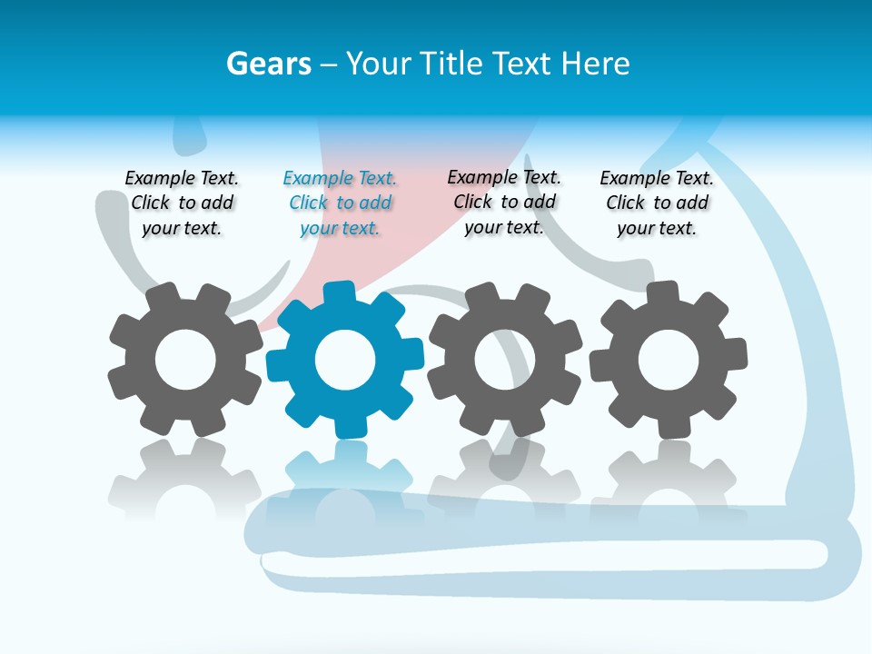 Body Heart Gymnasium PowerPoint Template