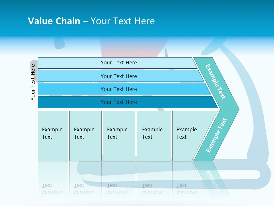 Body Heart Gymnasium PowerPoint Template