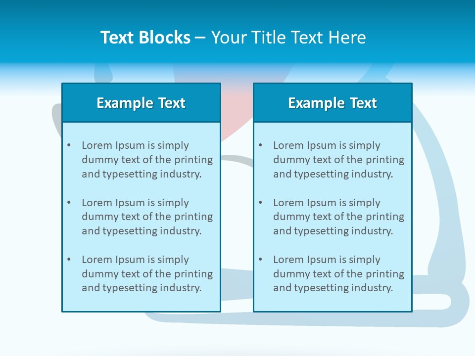Body Heart Gymnasium PowerPoint Template