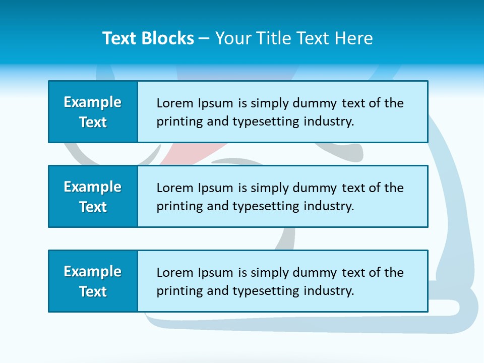 Body Heart Gymnasium PowerPoint Template