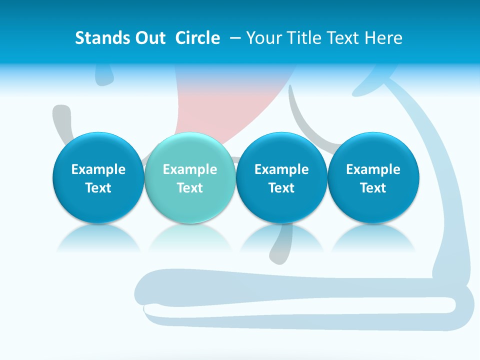 Body Heart Gymnasium PowerPoint Template