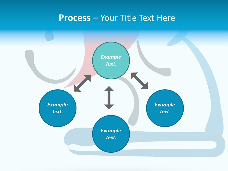 Body Heart Gymnasium PowerPoint Template