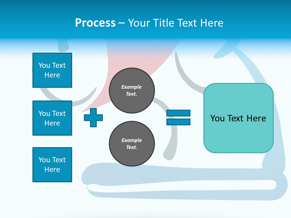 Body Heart Gymnasium PowerPoint Template