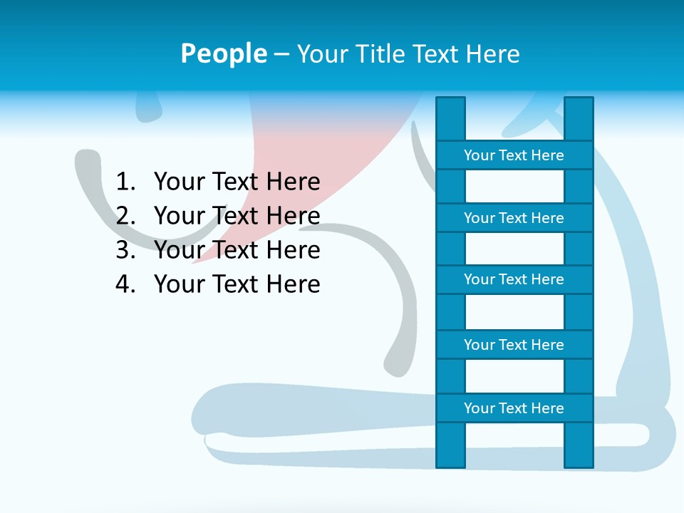 Body Heart Gymnasium PowerPoint Template