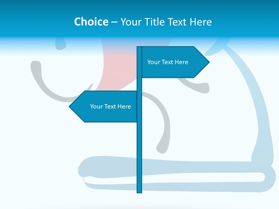 Body Heart Gymnasium PowerPoint Template