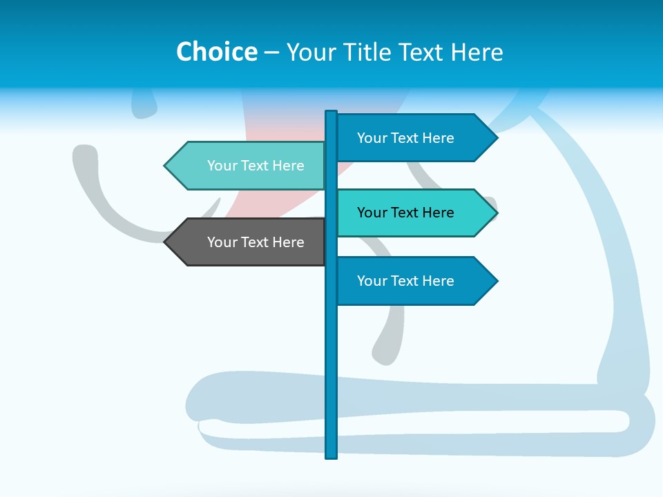 Body Heart Gymnasium PowerPoint Template