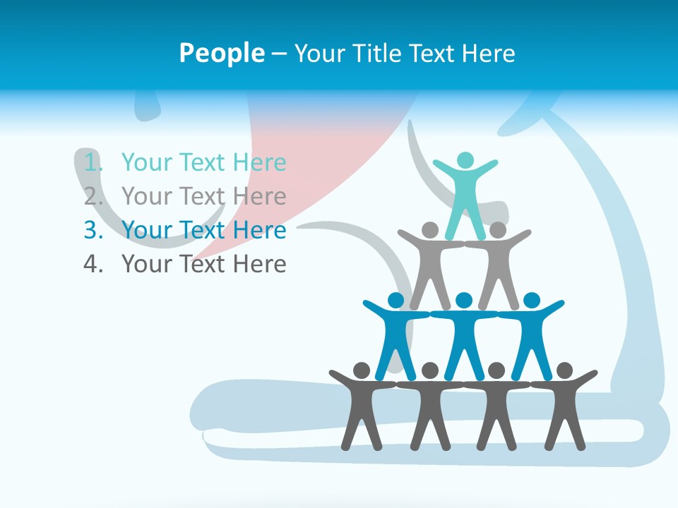 Body Heart Gymnasium PowerPoint Template