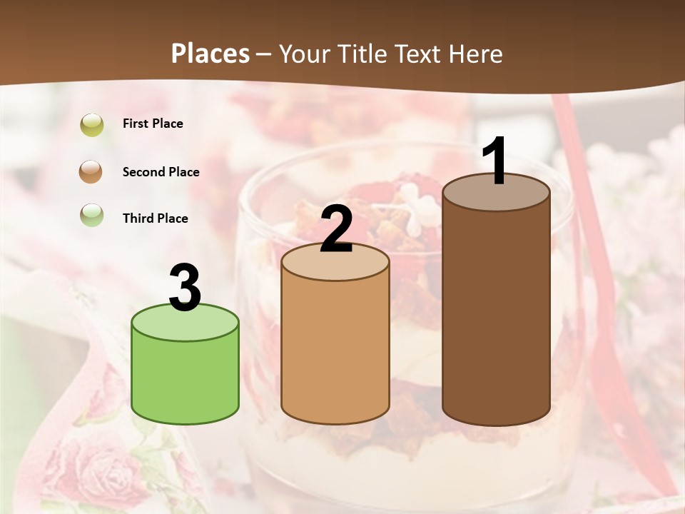 Summer Food Layered PowerPoint Template
