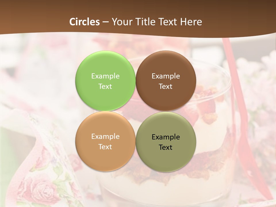 Summer Food Layered PowerPoint Template