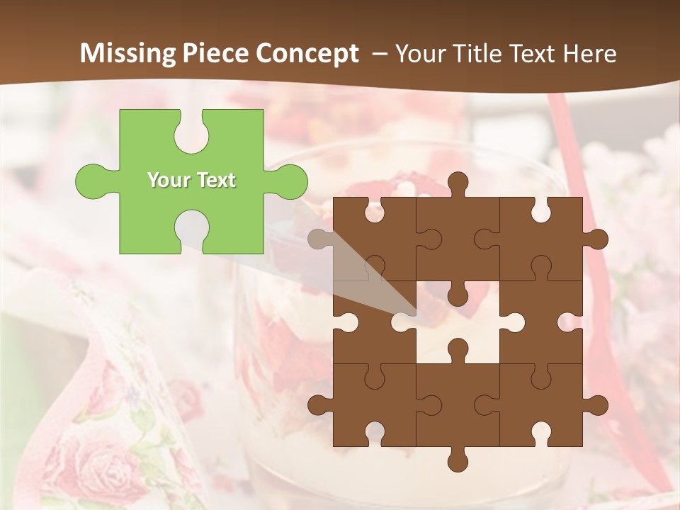 Summer Food Layered PowerPoint Template