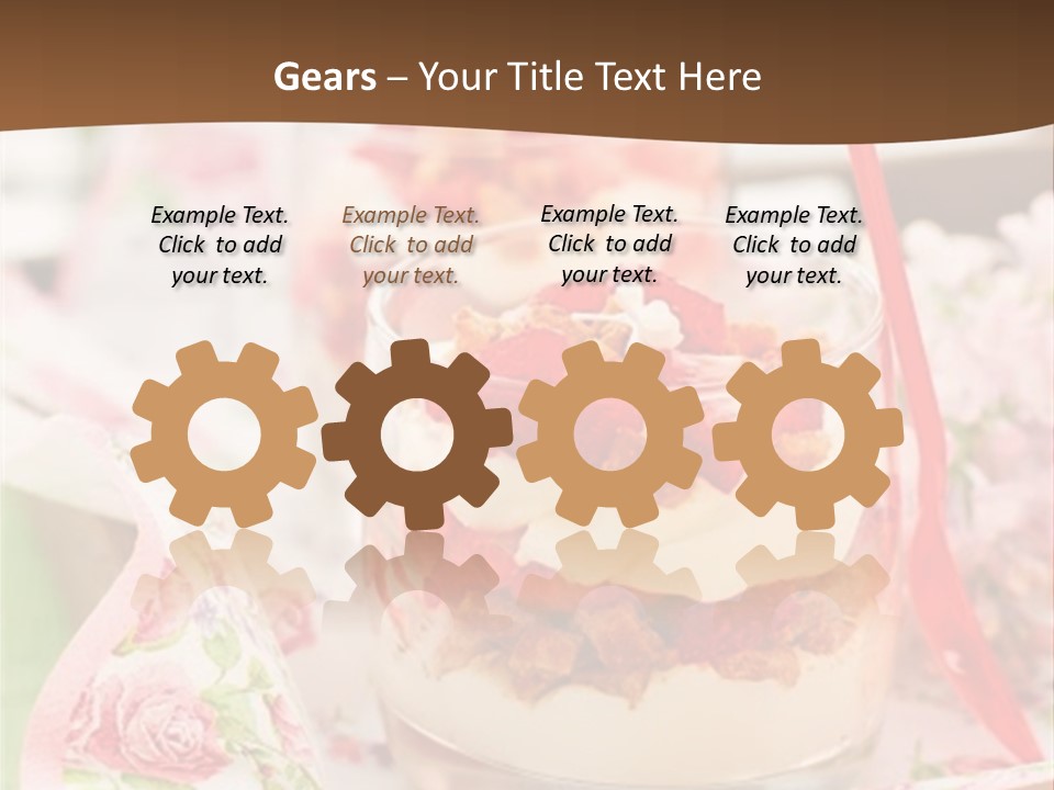 Summer Food Layered PowerPoint Template