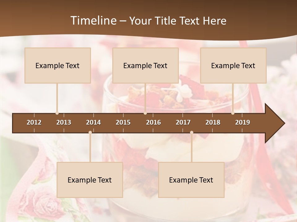 Summer Food Layered PowerPoint Template