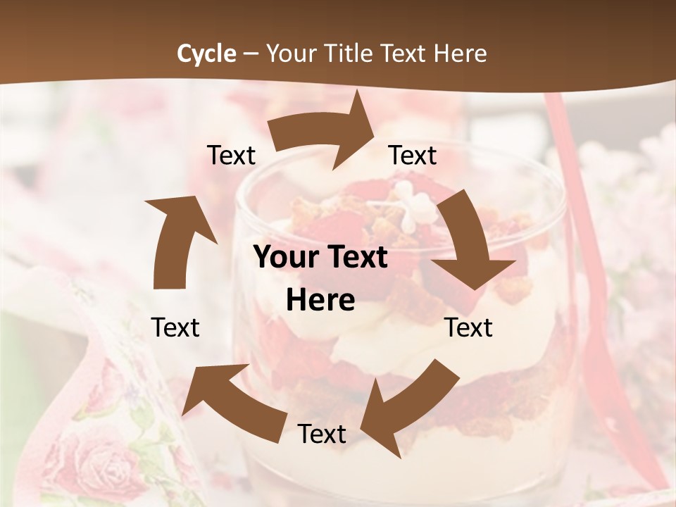 Summer Food Layered PowerPoint Template