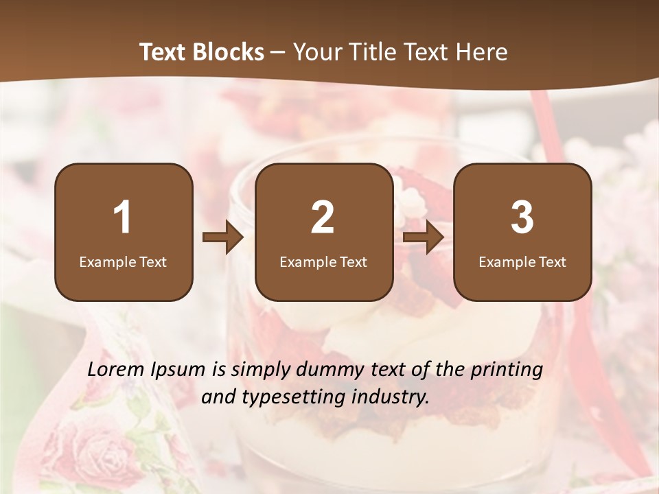 Summer Food Layered PowerPoint Template