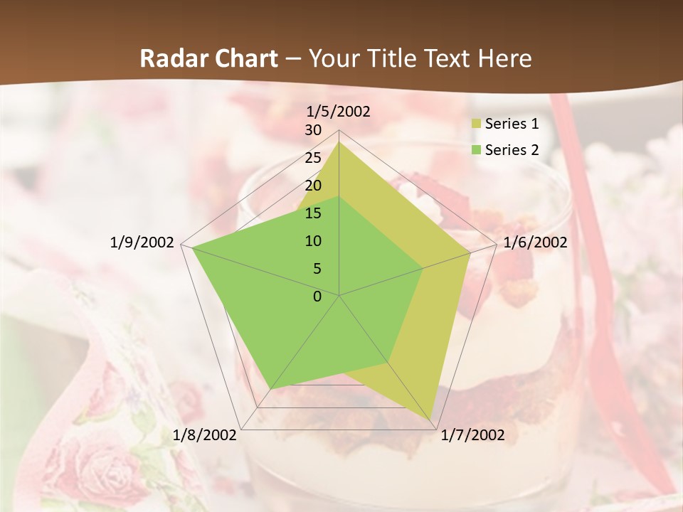 Summer Food Layered PowerPoint Template
