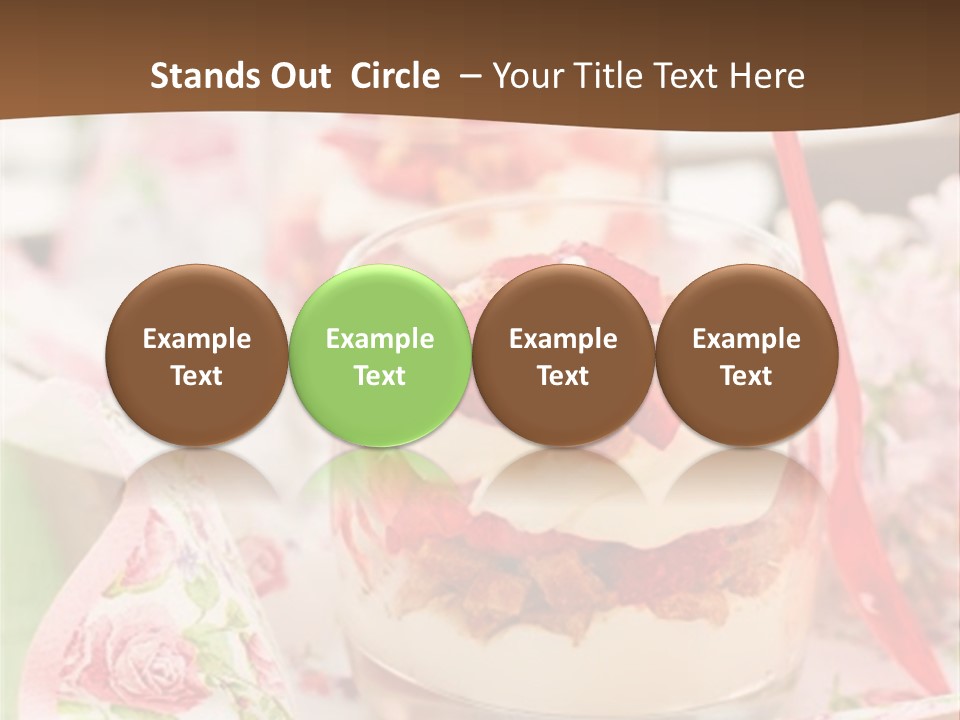 Summer Food Layered PowerPoint Template