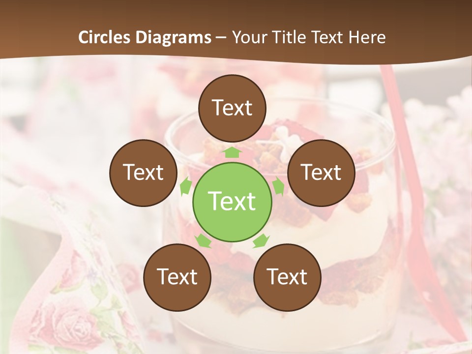 Summer Food Layered PowerPoint Template