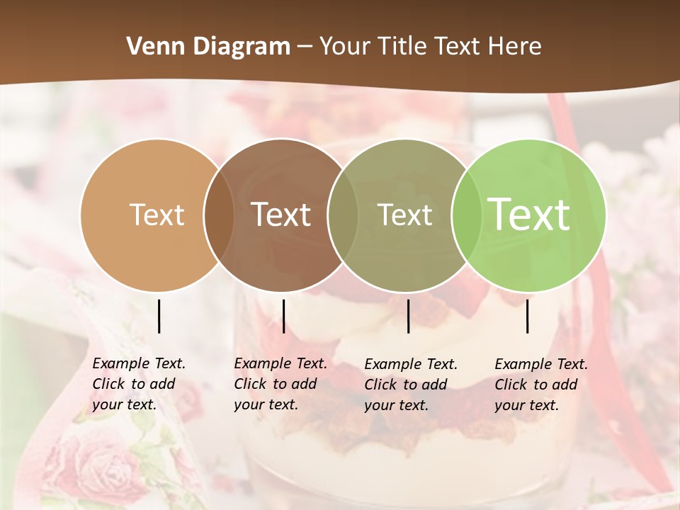 Summer Food Layered PowerPoint Template