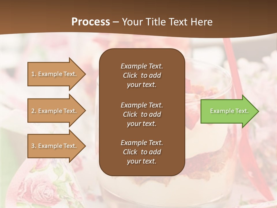 Summer Food Layered PowerPoint Template