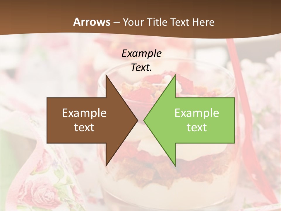 Summer Food Layered PowerPoint Template